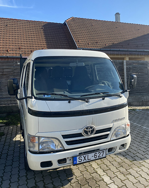 teherauto honlapra